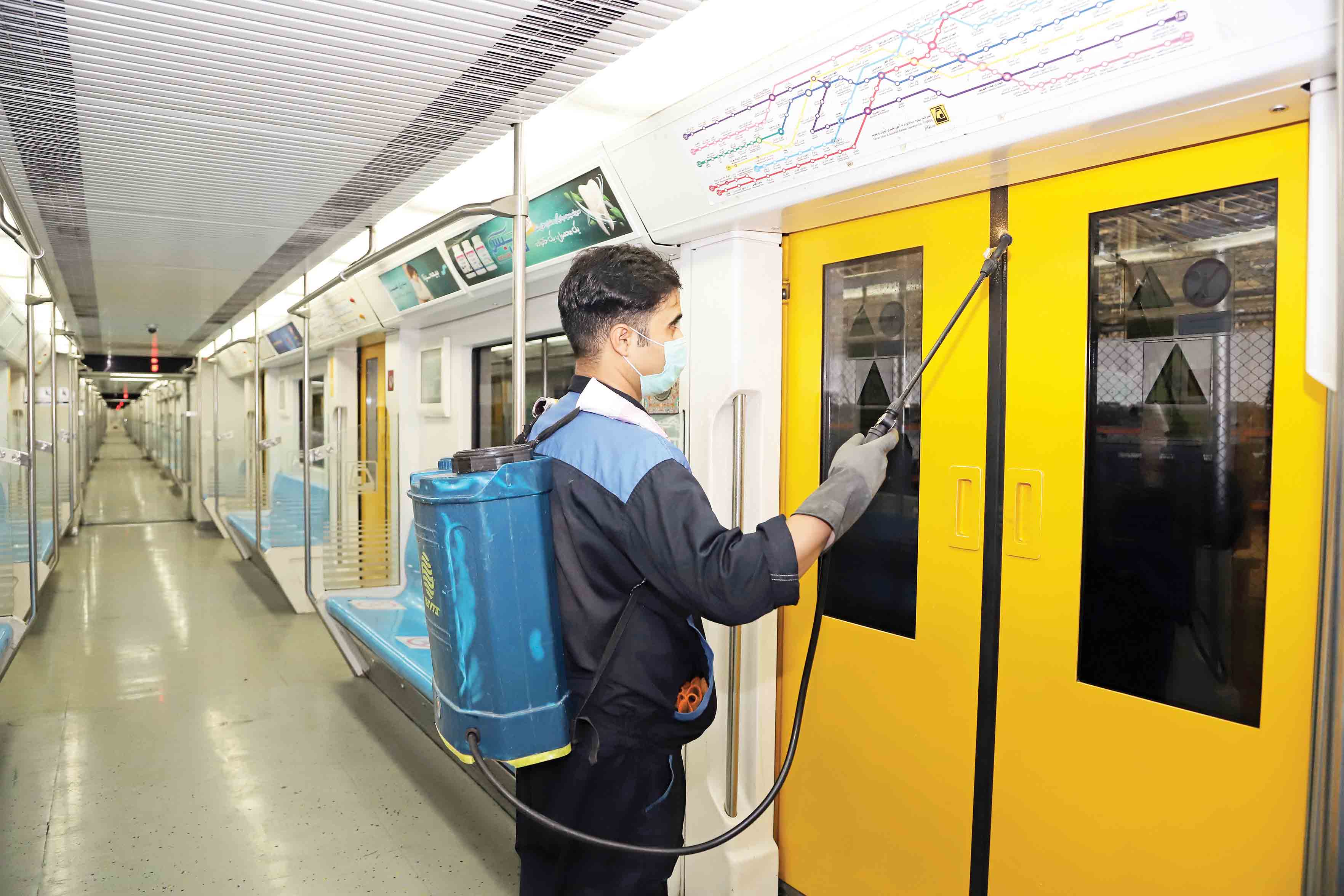 مبارزه با کووید در شهر زیرزمینی