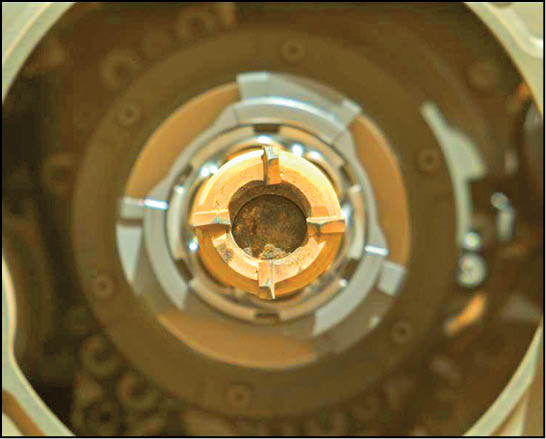 جمع‌آوری نخستین نمونه از سطح مریخ