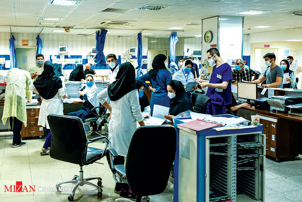 سرکشی کرونا و خستگی کادر درمان گلستان