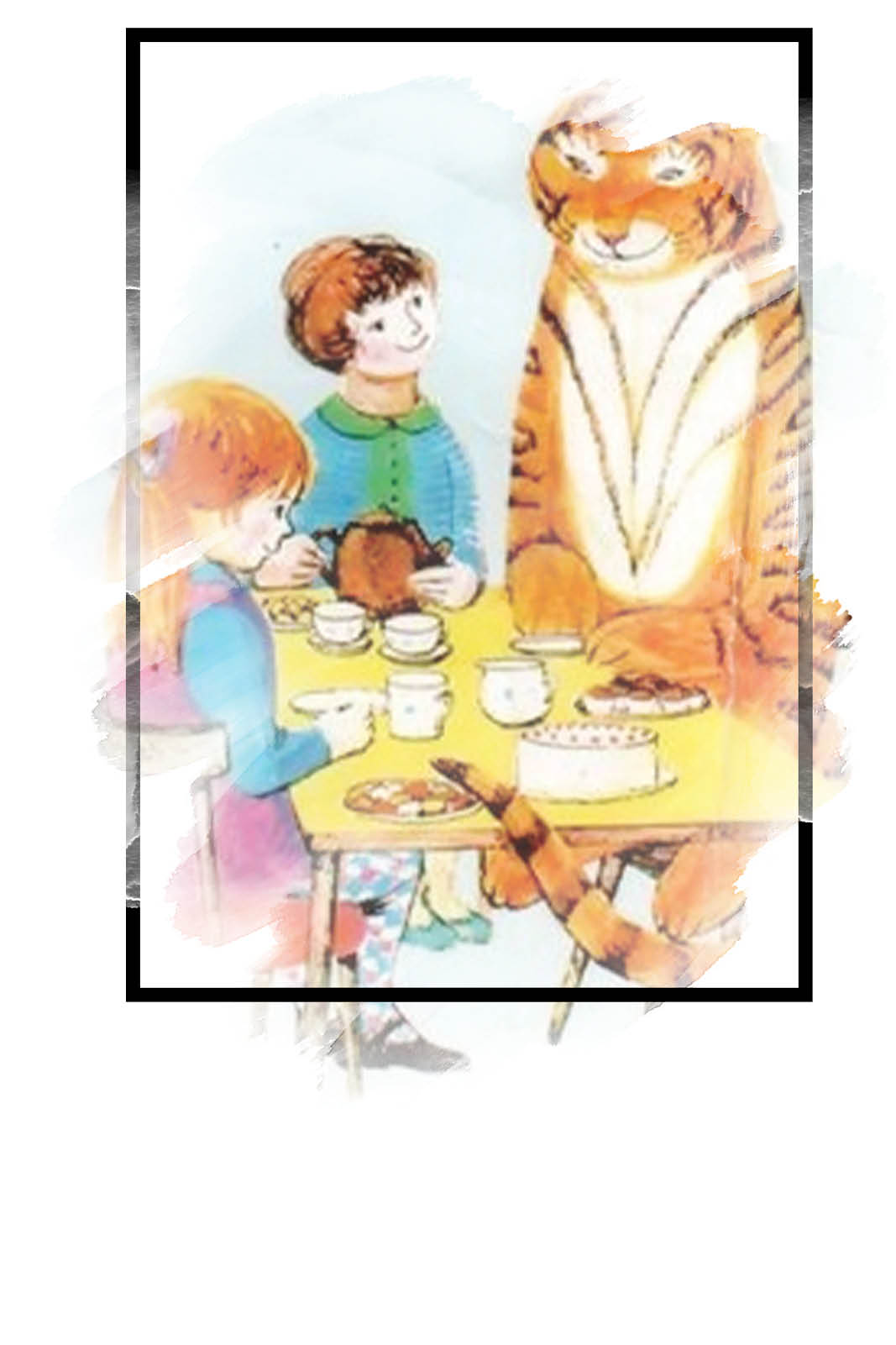 ببری که برای چای آمد