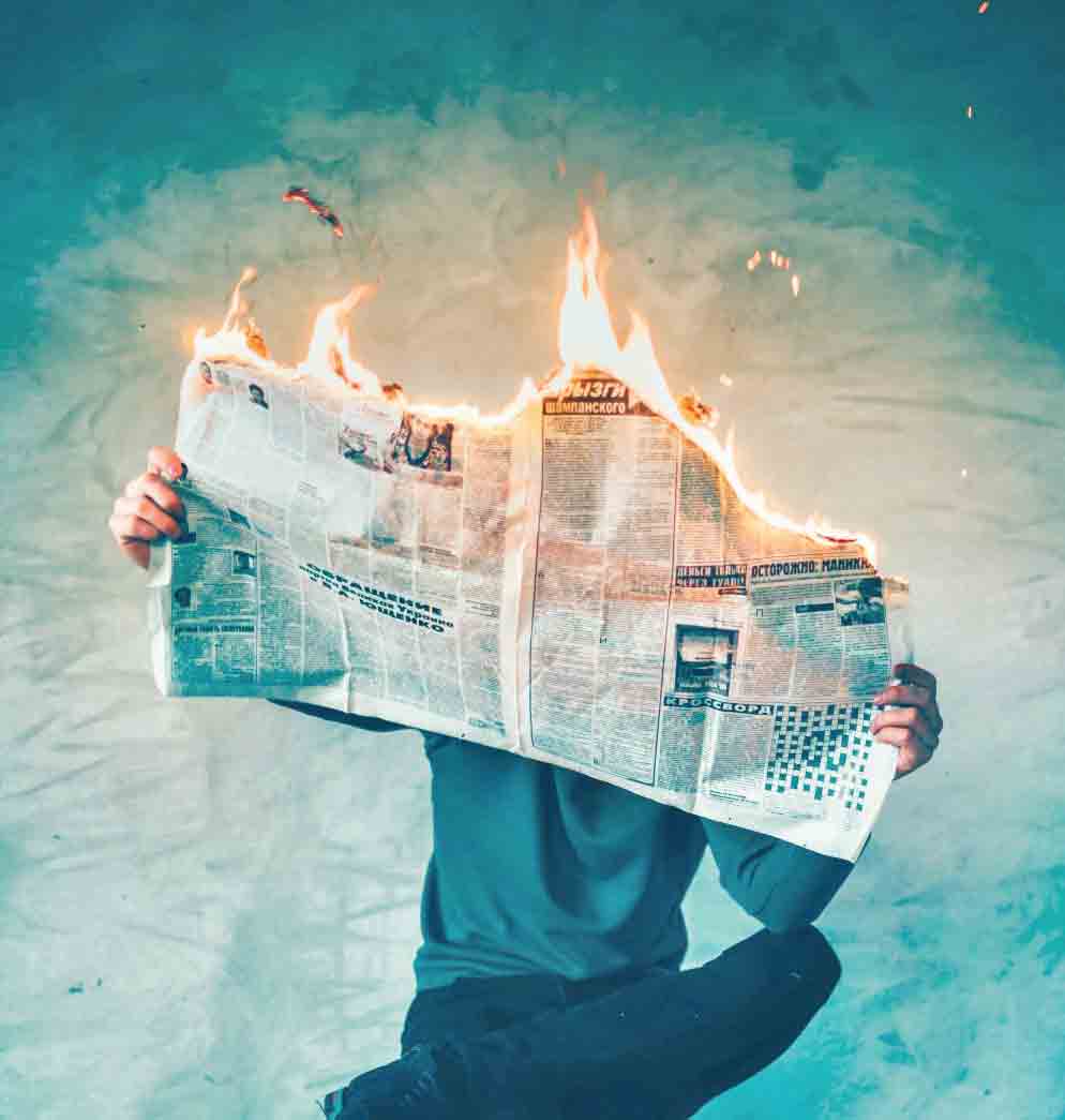 فرار از وسواس پیگیری اخبار بد