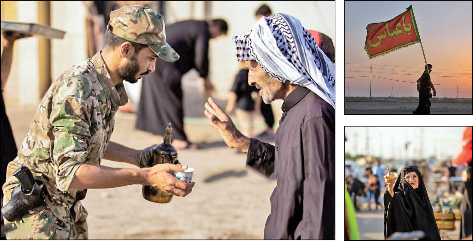 آغاز پیاده‌روی اربعین در عراق