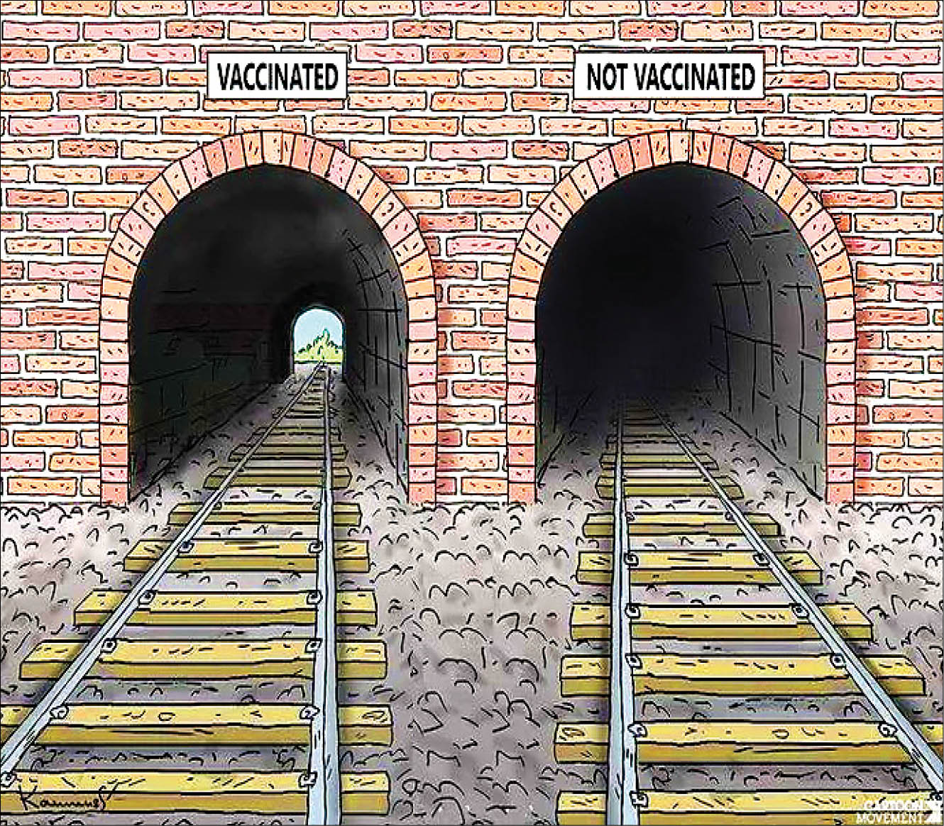 شرح شهر/ قابل توجه کسانی که واکسن نمی زنند !