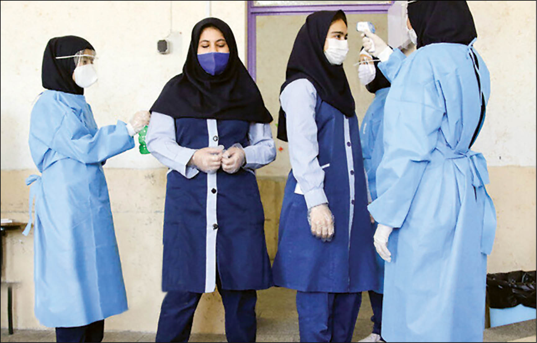 واکسیناسیون دانش‌آموزان در انتظار ابلا غ