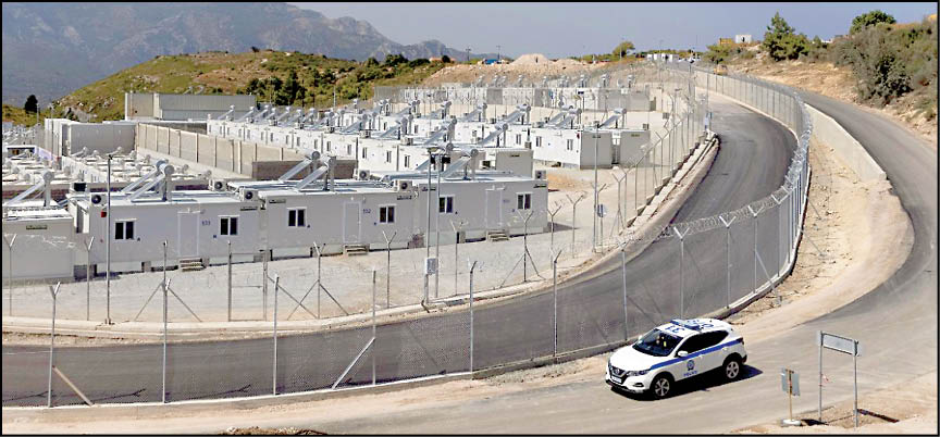 افتتاح کمپ جدید پناهجویان در جزیره ساموس