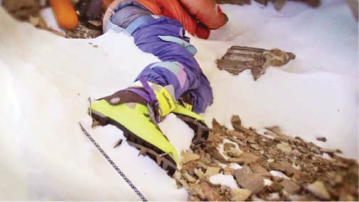 چکمه‌سبز دره رنگین‌کمان