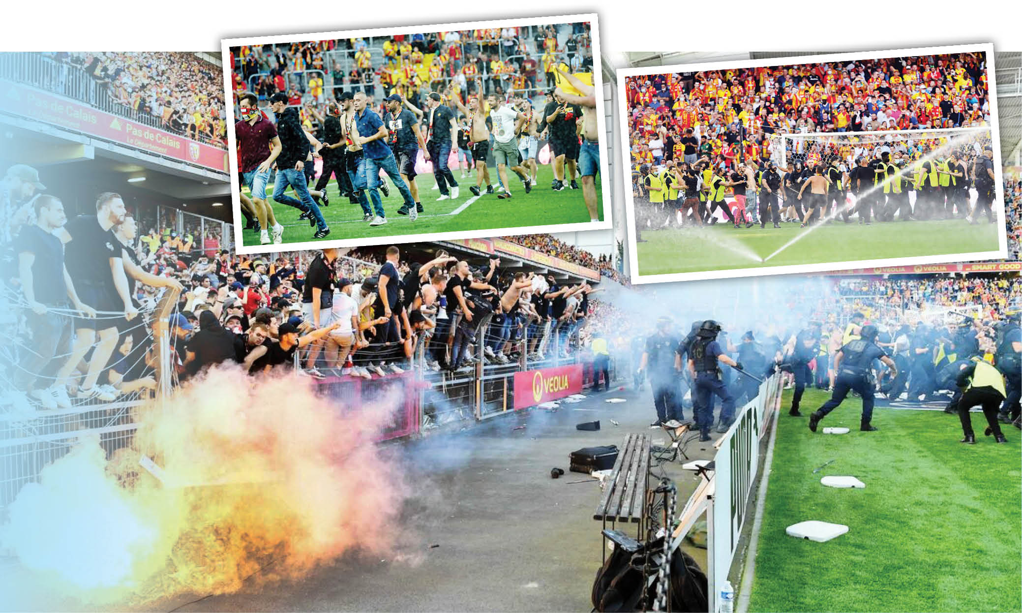 ادامه درگیری در فرانسه