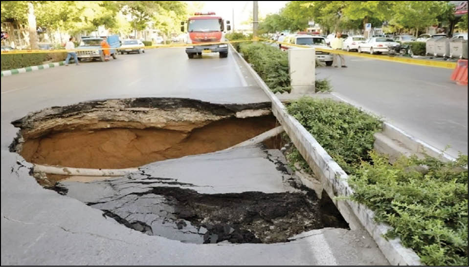 500 نقطه شهر اصفهان درگیر فرونشست است