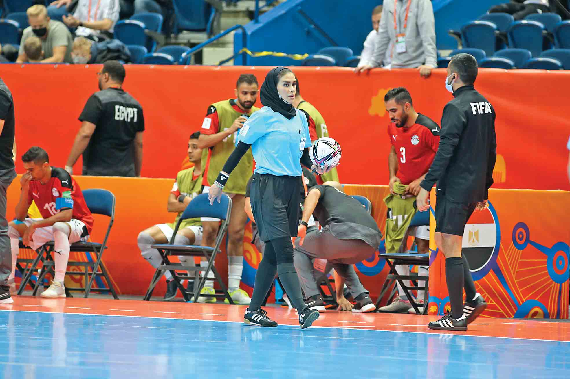 داور زن ایرانی در فینال جهانی