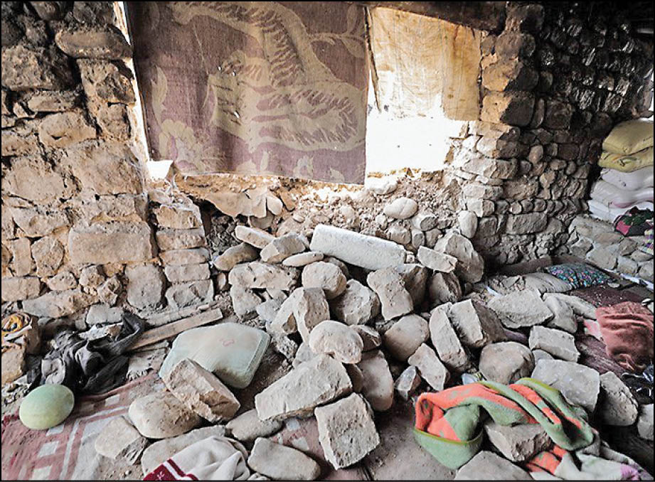 خسارت 6هزار میلیارد ریالی زلزله به چلگرد