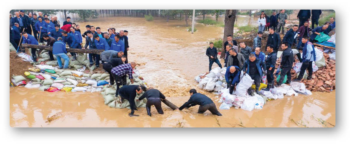 2میلیون گرفتار در سیل چین