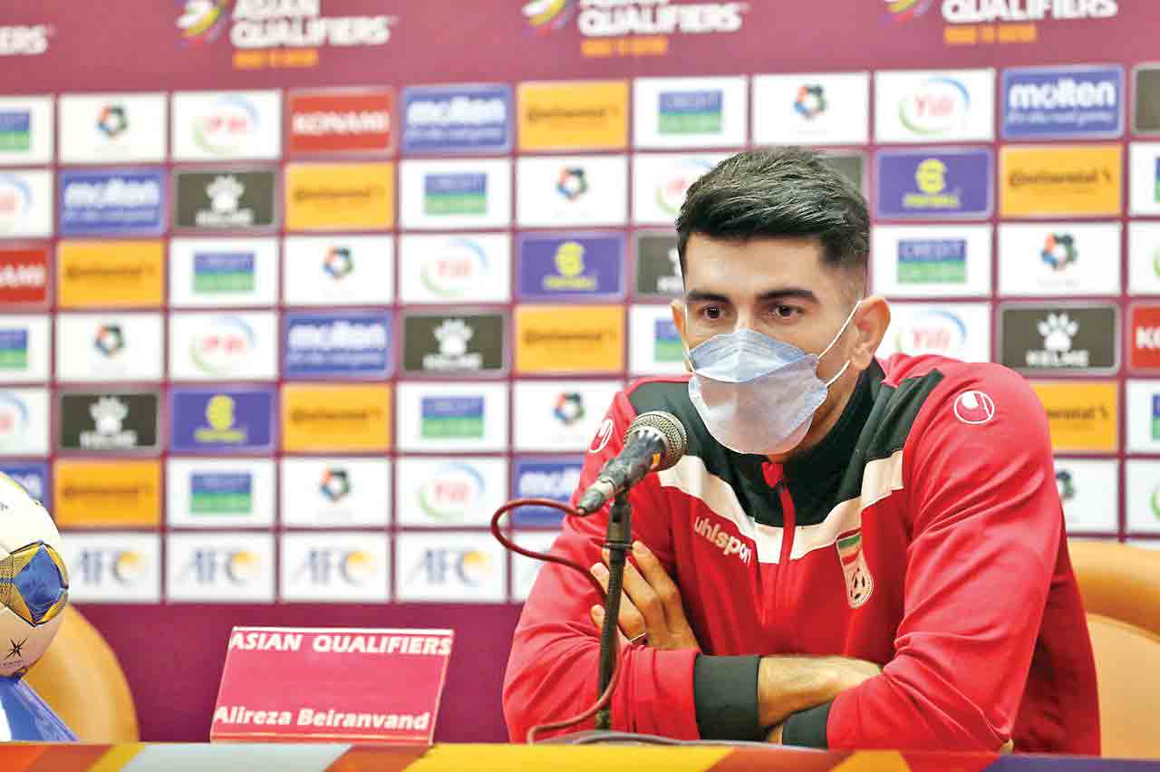 بیرانوند: کلین‌شیت‌ها فقط مال من نیست