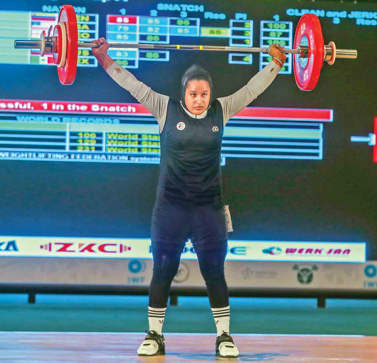 یکتا جمالی؛3کیلو تا طلای جهان