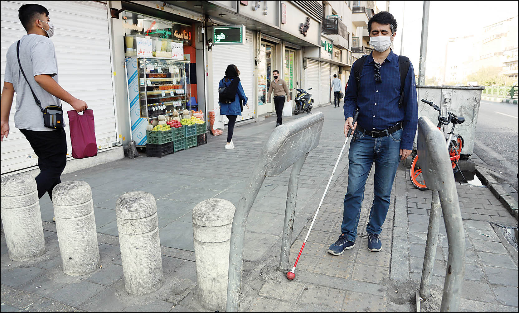 3چالش عمده نابینایان در پاندمی کرونا