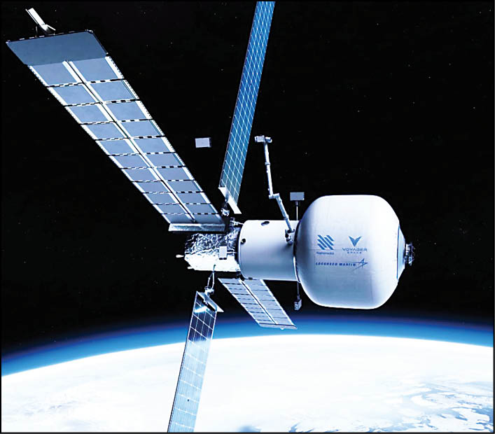 ترافیک ایستگاه‌های فضایی در مدار زمین