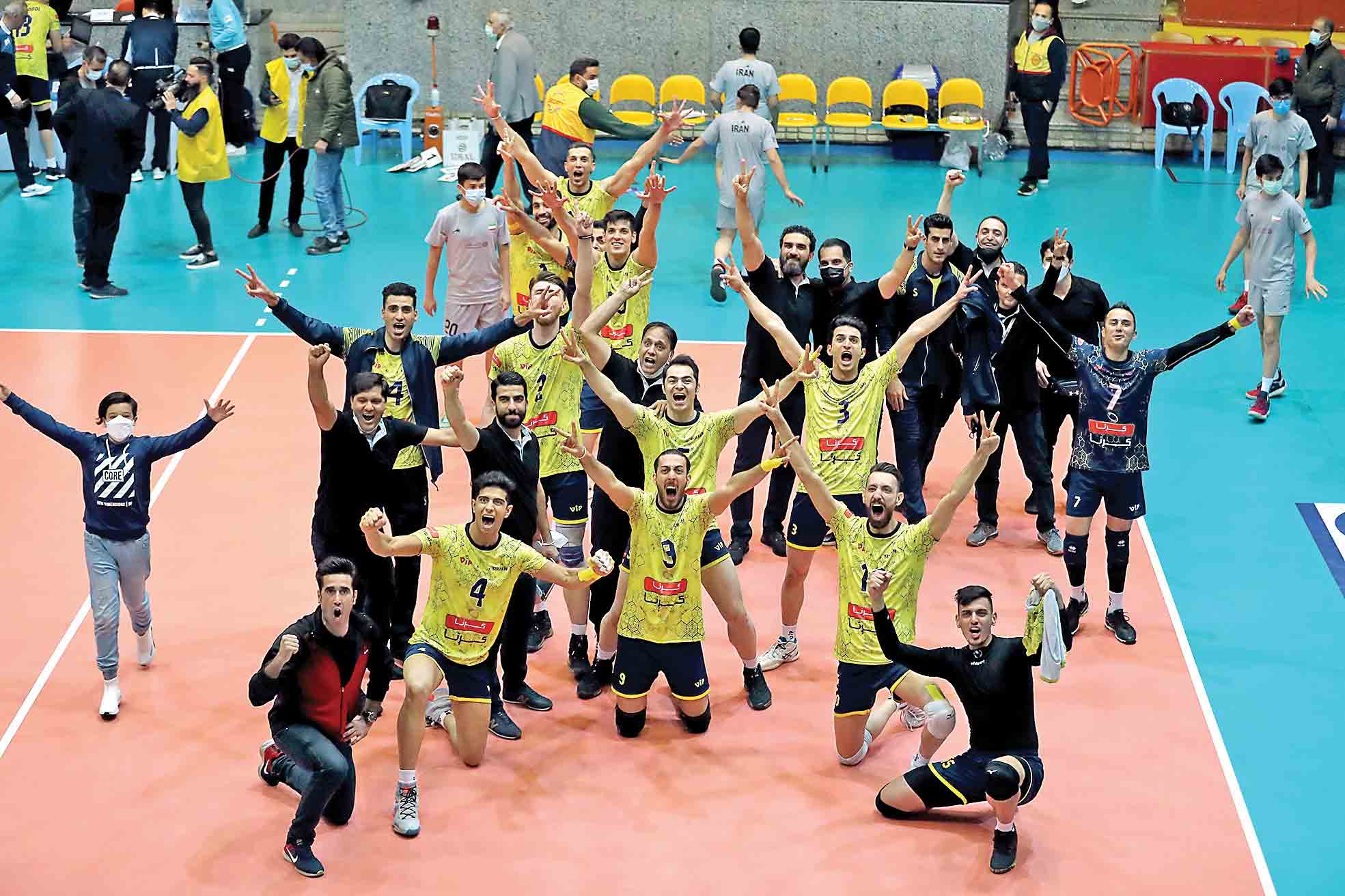 لیگ والیبال؛ همان همیشگی