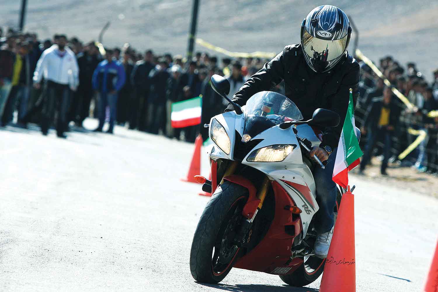 جولان موتورهای سنگین در جاده امیرآباد