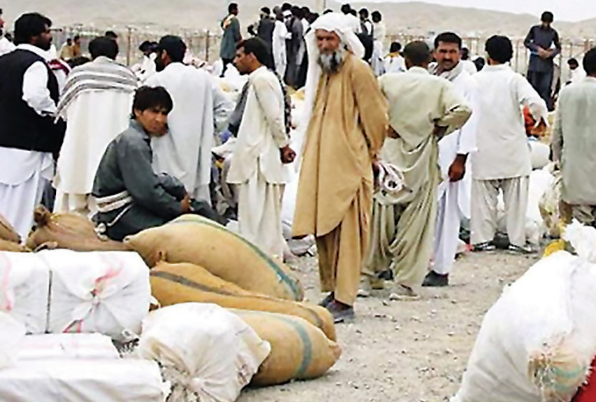 بازگشایی مرز «گمشاد» به روی کوله‌بران