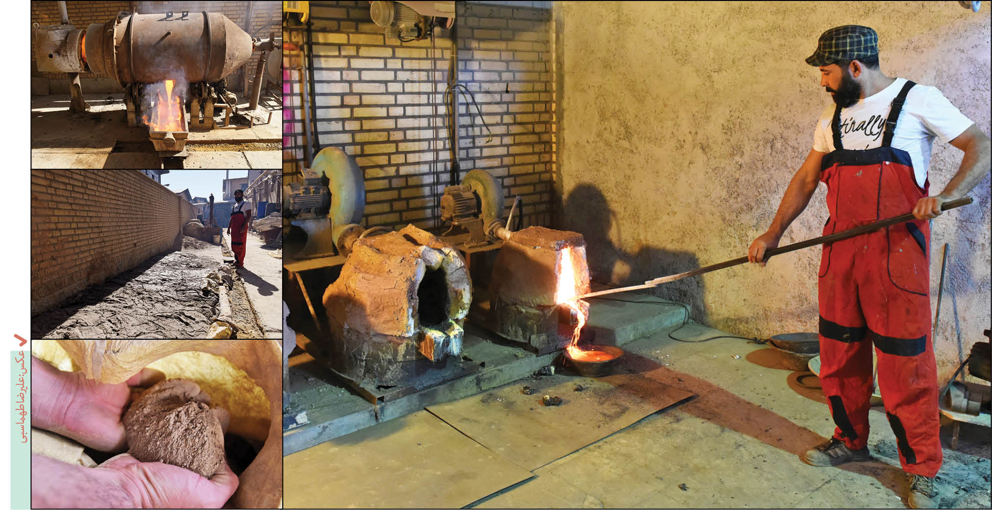 دست به خاک می‌زنند طلا می‌شود