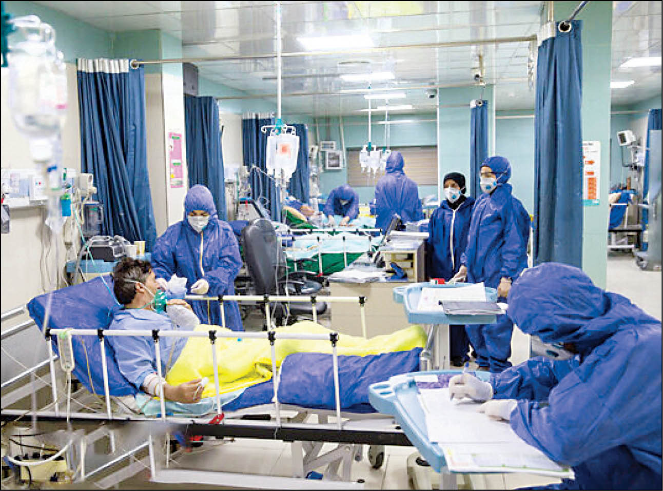 کرونا بر لبه قله ششم