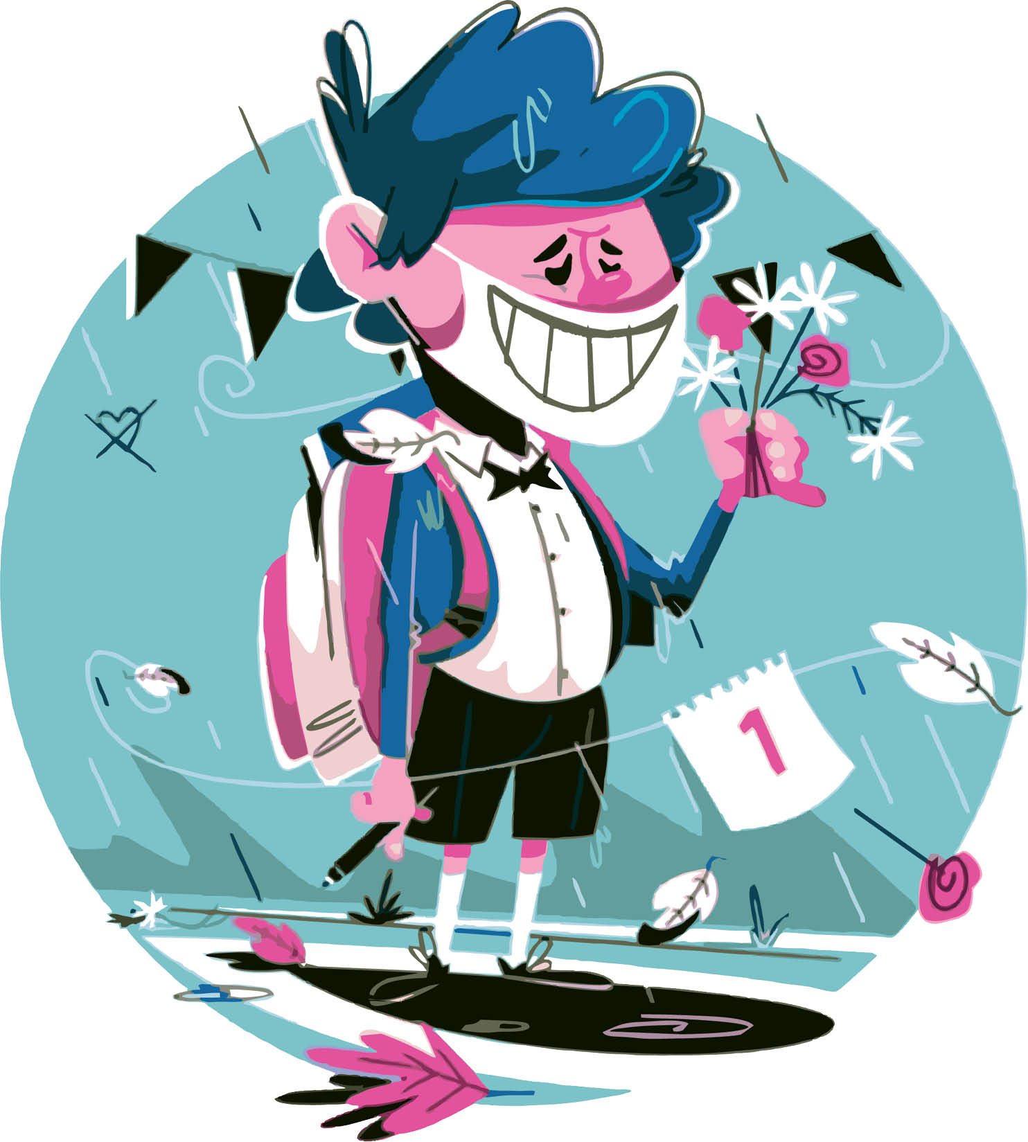 لبخند ماسکی!