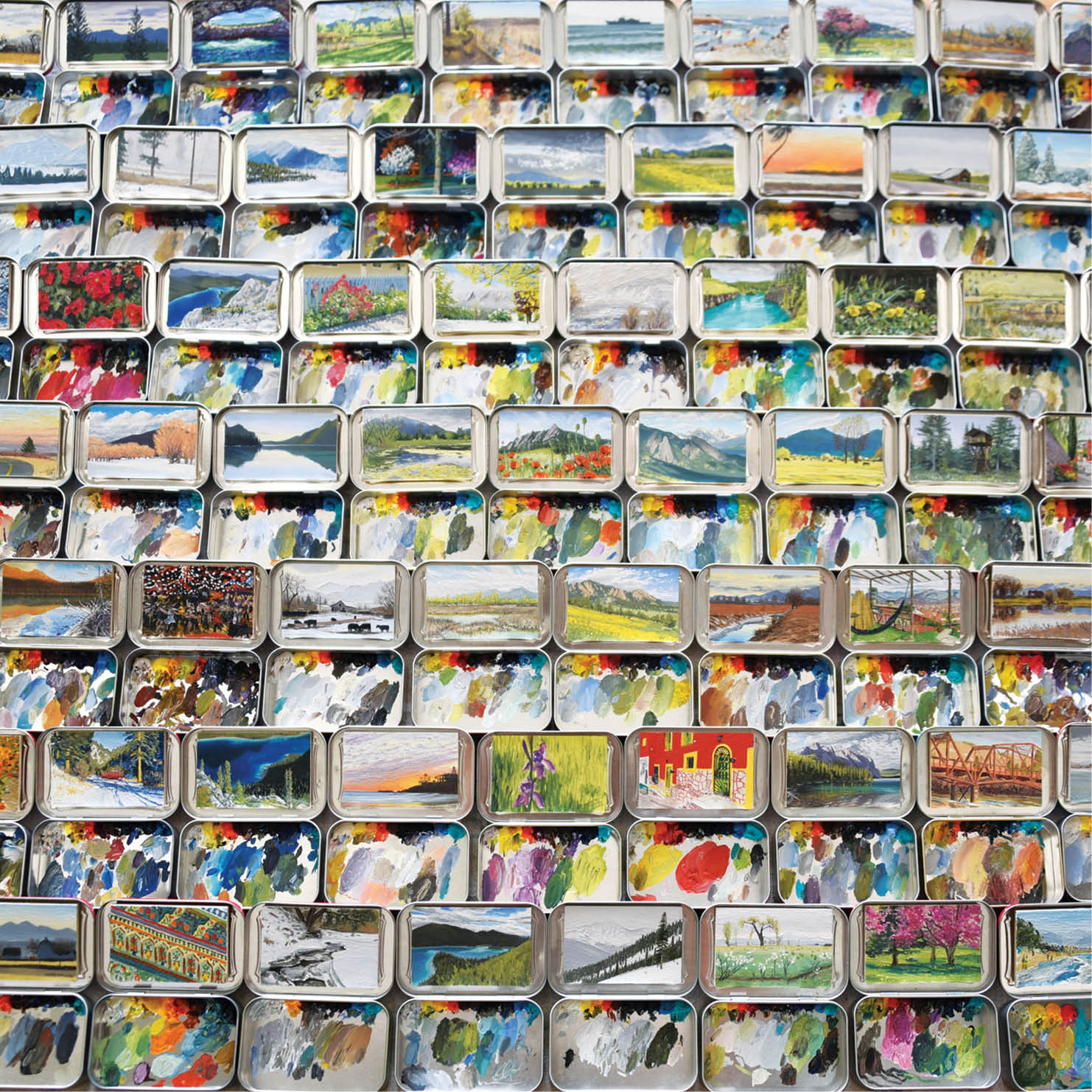 نقاش قاب‌های کوچک!