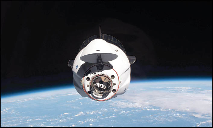 مشکل توالت در کپسول اسپیس‌ایکس