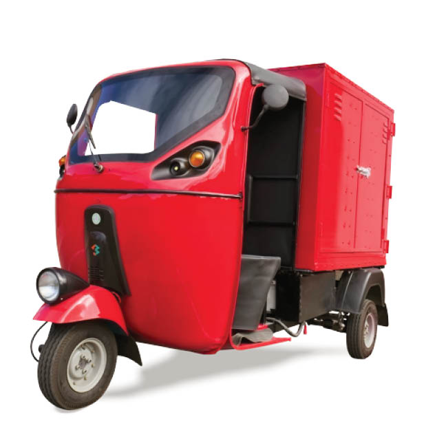 خودروی سه‌چرخ استارت‌آپی با فناوری تعویض باتری