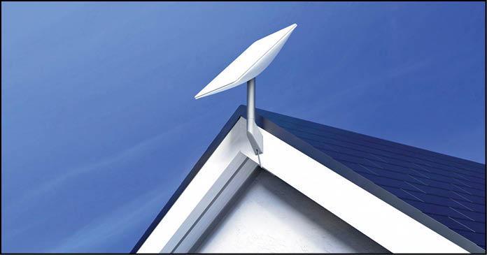 کوچک شدن دیش‌های اینترنت ماهواره‌ای