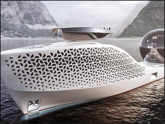 ابرقایق هسته‌ای؛آزمایشگاهی روی آب