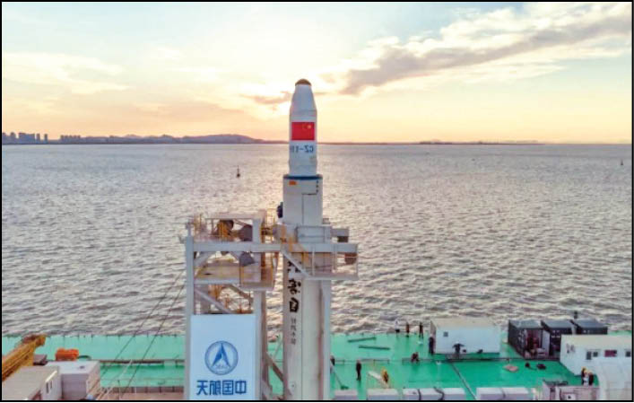 برنامه جدید فضایی چین؛ پرتاب از دریا
