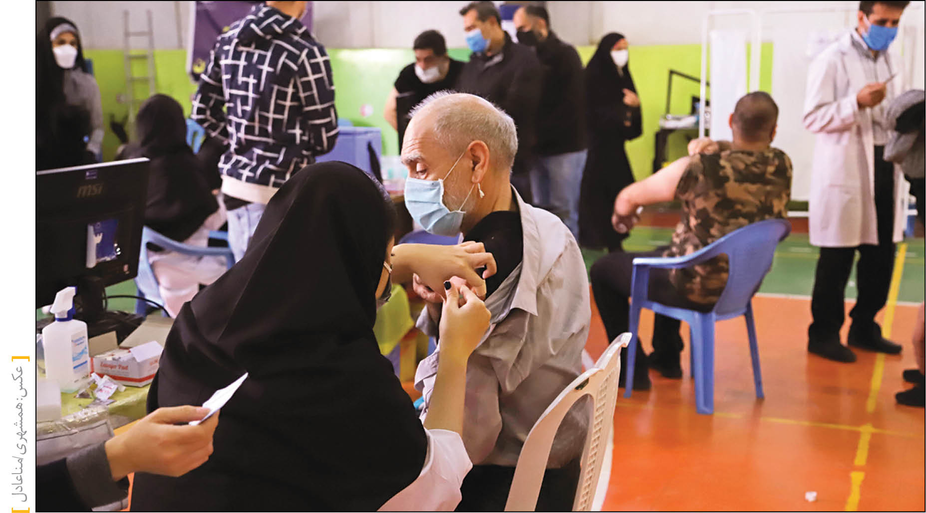 ایران در فهرست 14 کشور برتر تزریق واکسن کرونا