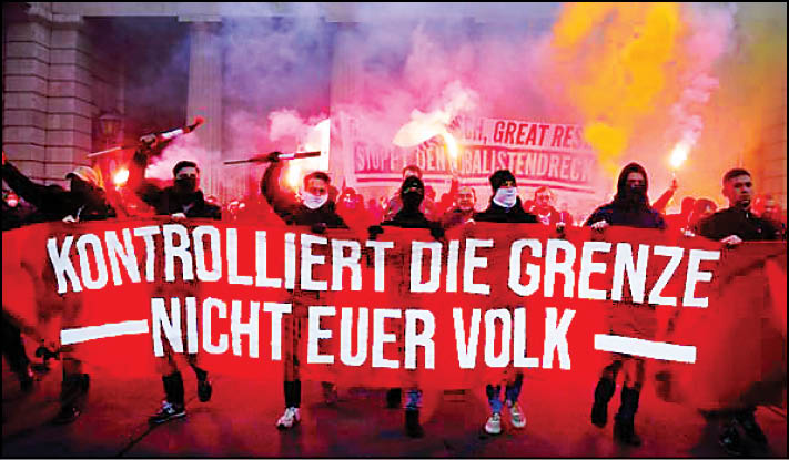 موجی از خشم و آتش در اروپا