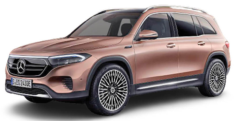 شاسی‌بلند الکتریکی مرسدس؛ دو میلیارد تومان