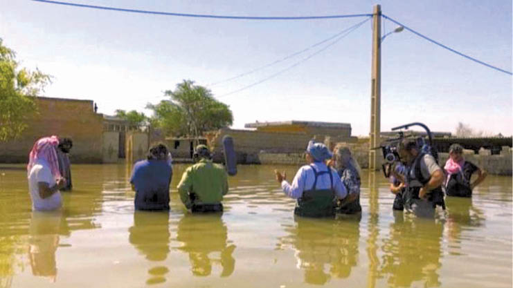 سفر جاده‌ای در آب