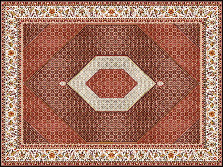 فرش‌آهنین تکاب جهانی شد