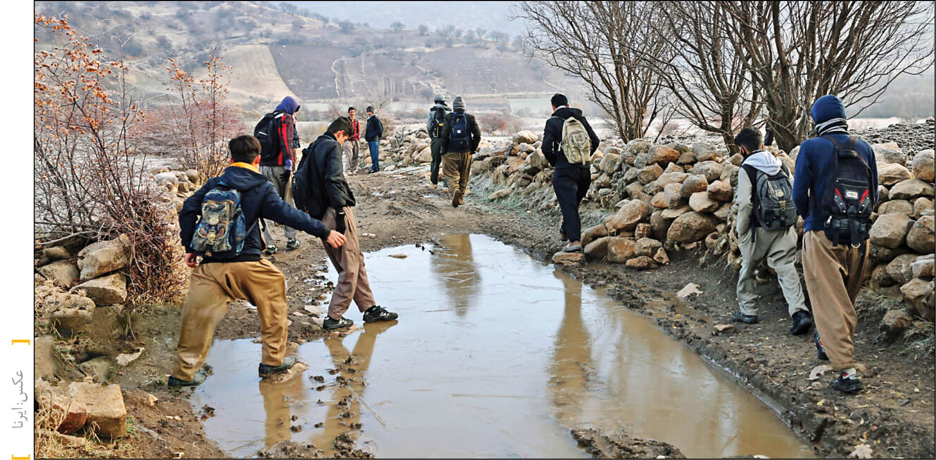 جان باختن در راه مدرسه