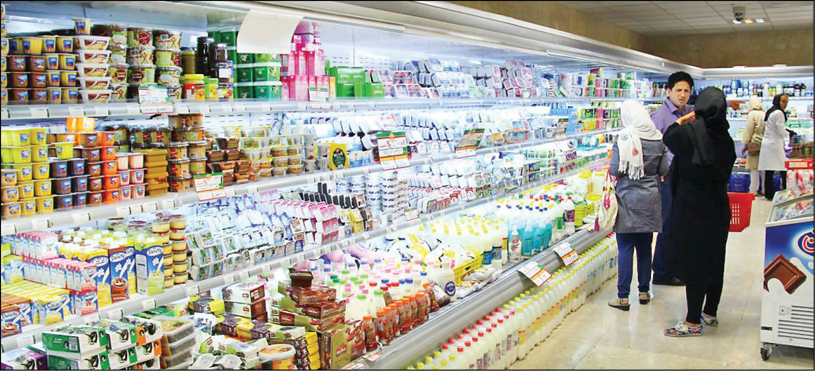 ایستاده در برابر تورم