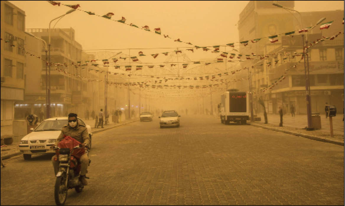 دستورالعمل تخلیه موقت شهرها در روز هجوم ریزگردها