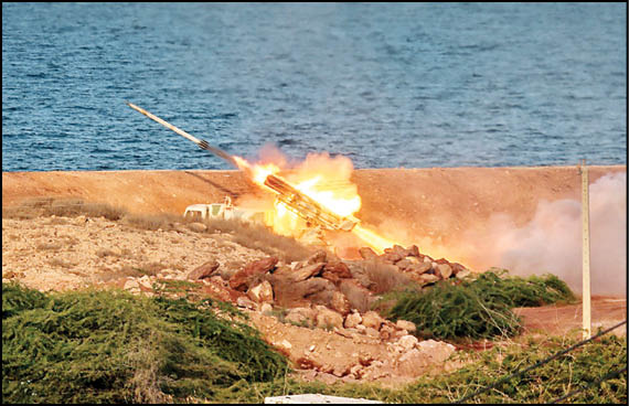 آمادگی پهپادهای سپاه در دفاع از سواحل جنوب