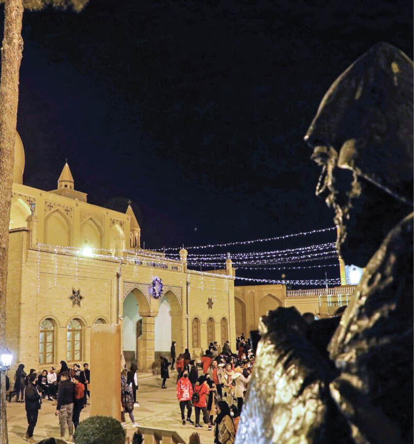 عکس خبر/ مراسم میلاد حضرت مسیح ع در جلفای اصفهان