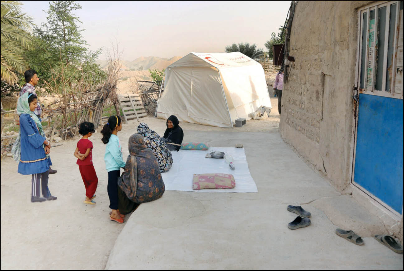 آسیب دوباره به منطقه زلزله‌زده «فین»