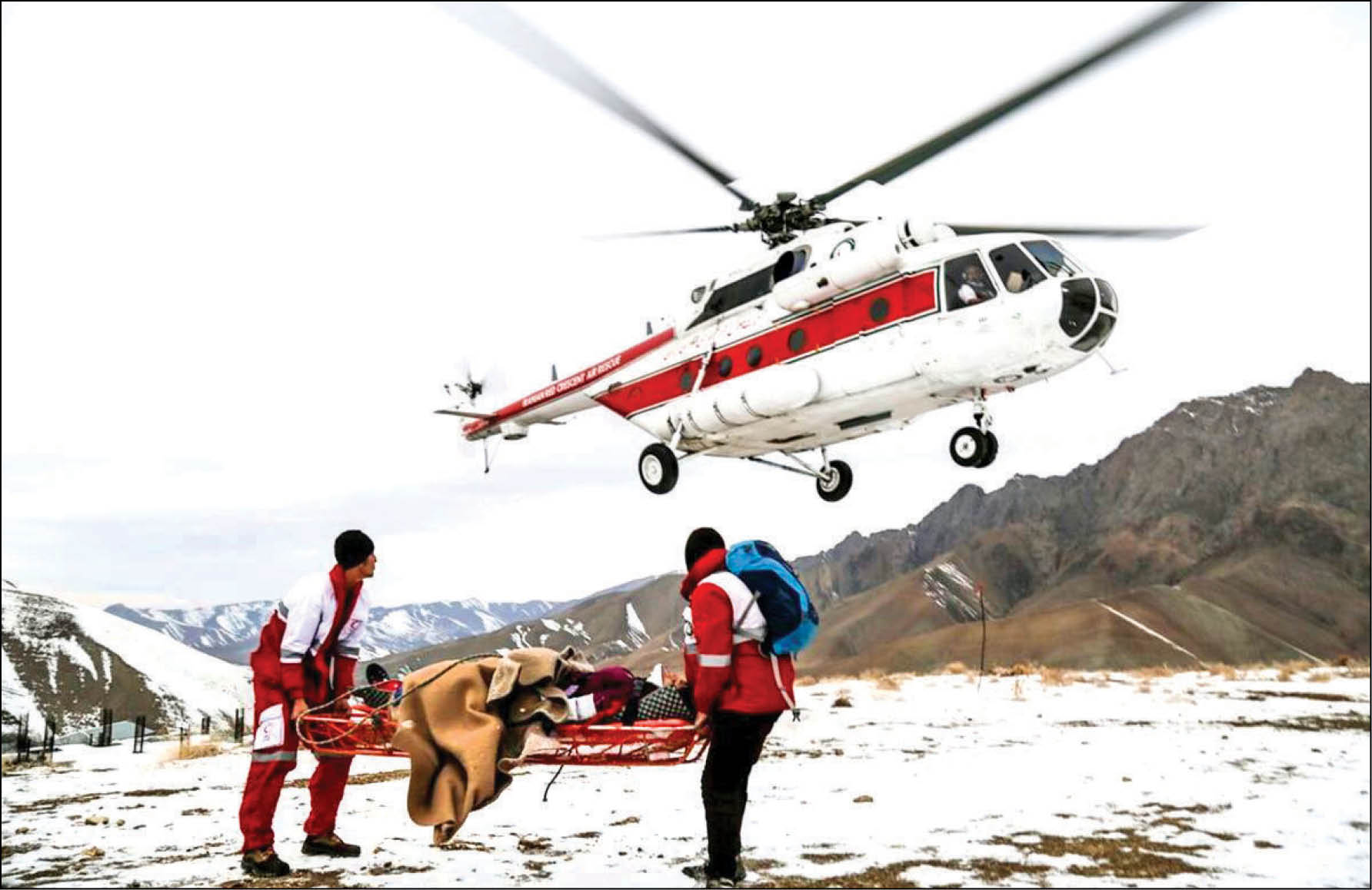 آماده‌باش برای انتقال زنان باردار