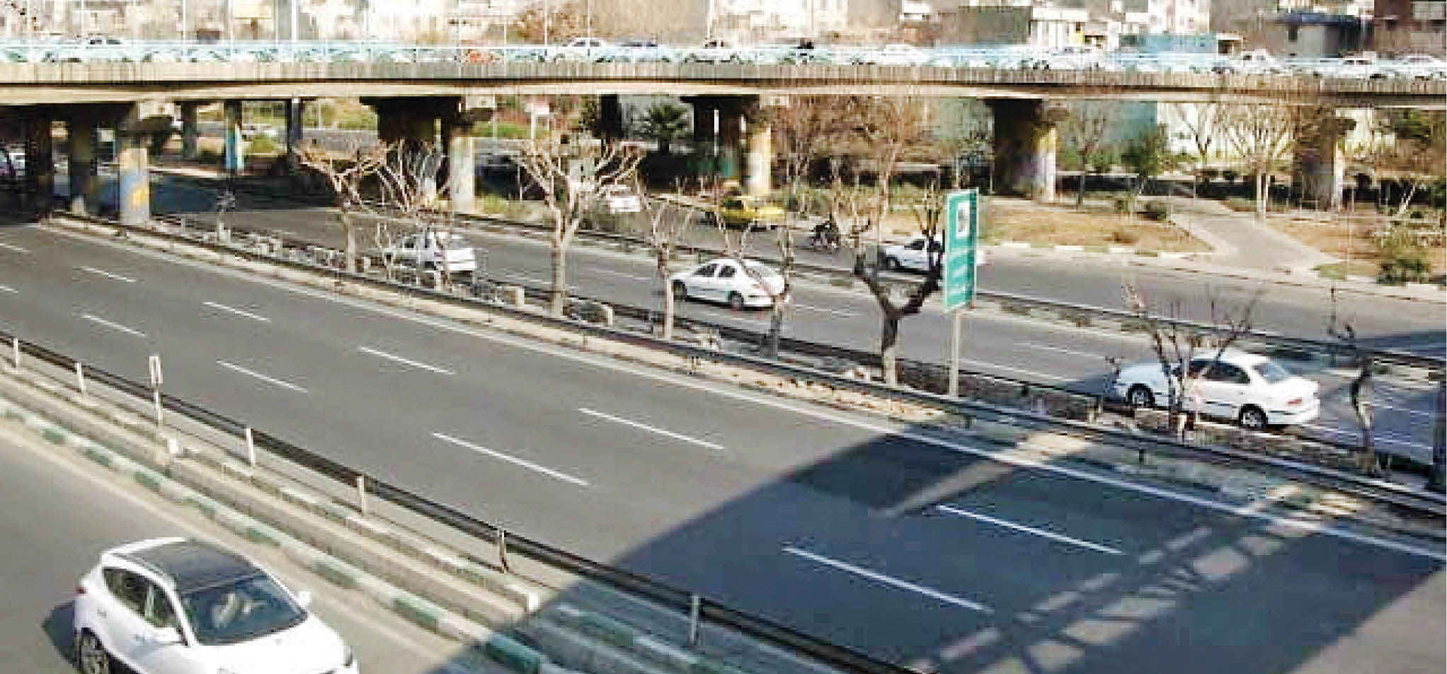 اقدام دیوانه‌وار مردی در بزرگراه نواب