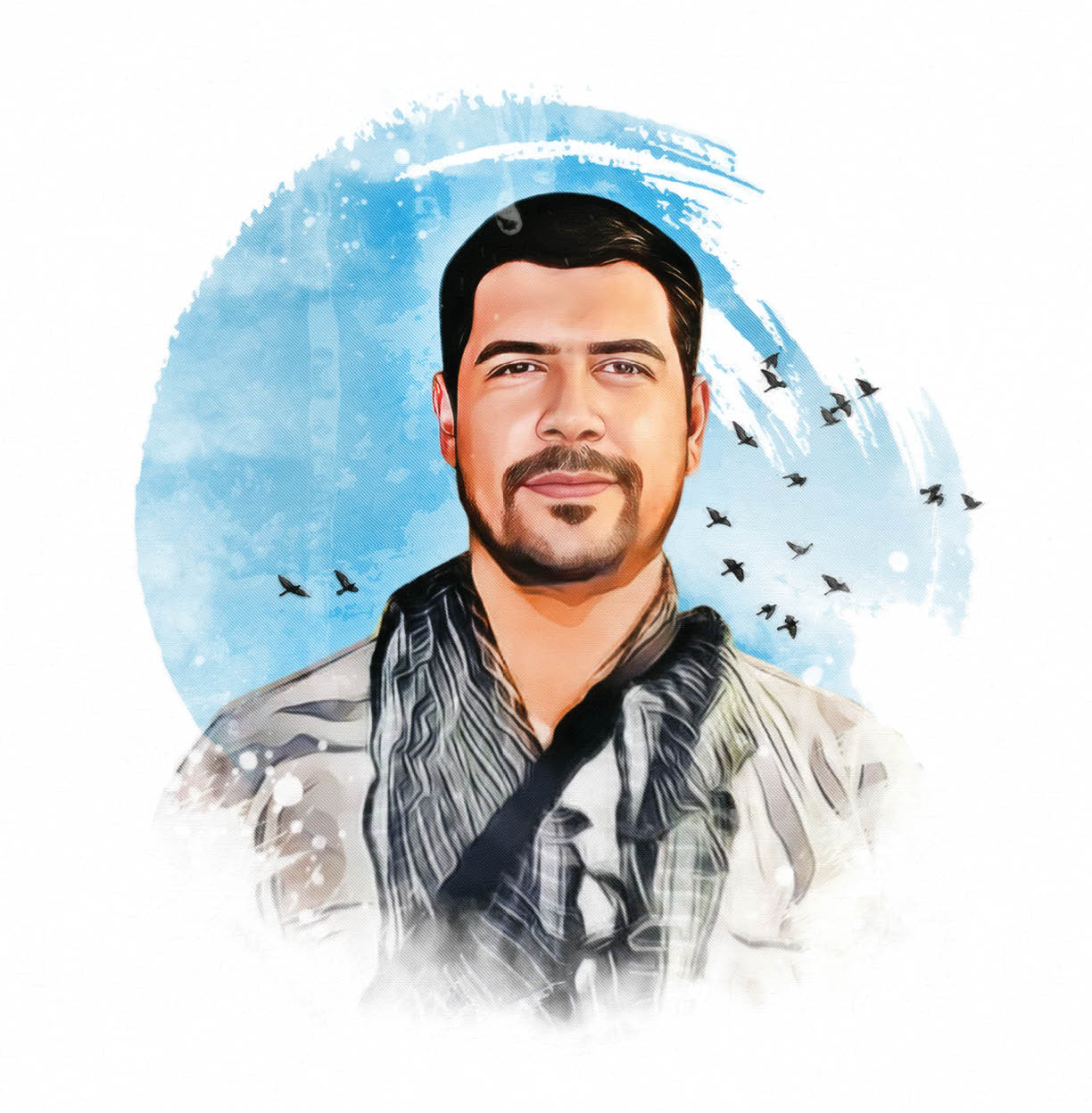 به او بگویید پدرش قهرمان بود!