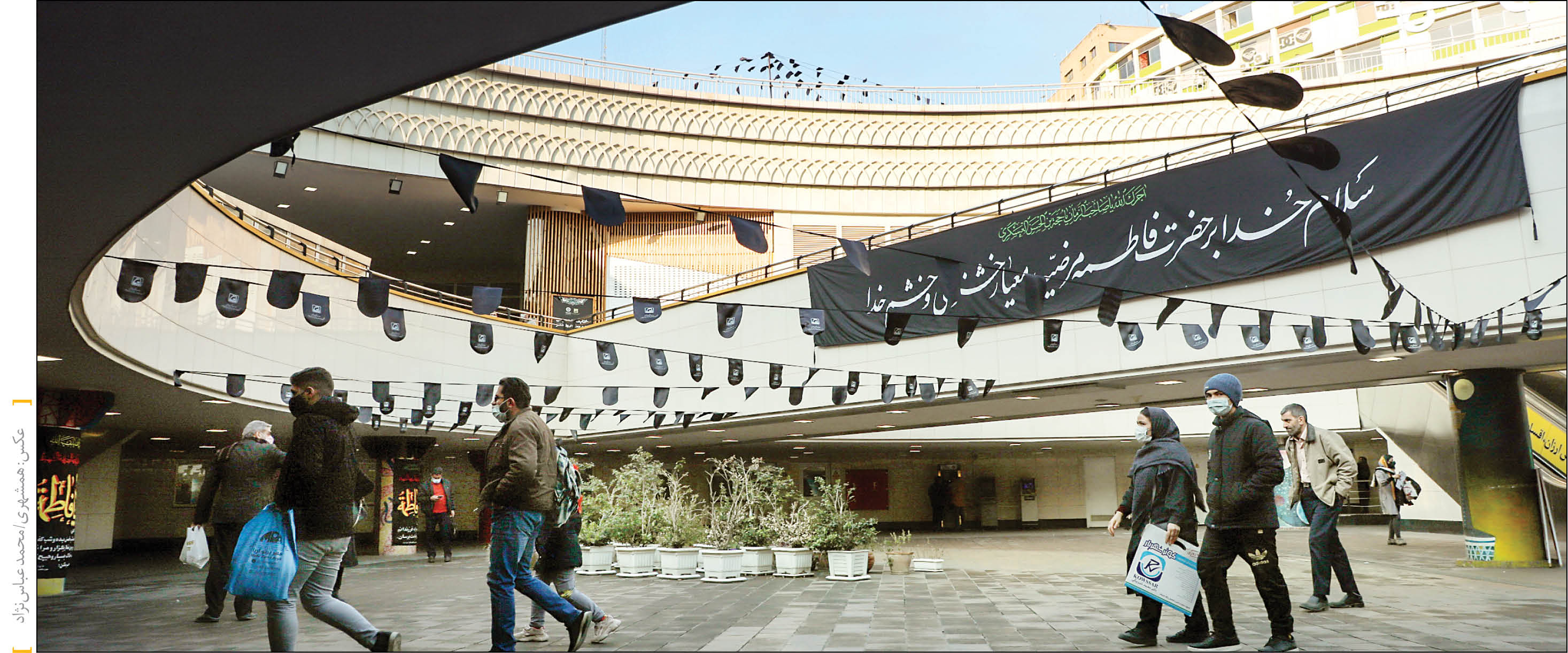 عطر یاس در شهر پیچید