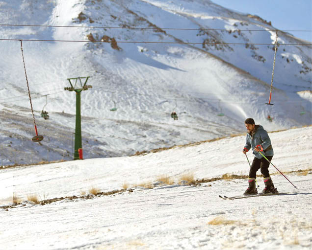 عکس خبر/ پیست اسکی آلوارس سرعین