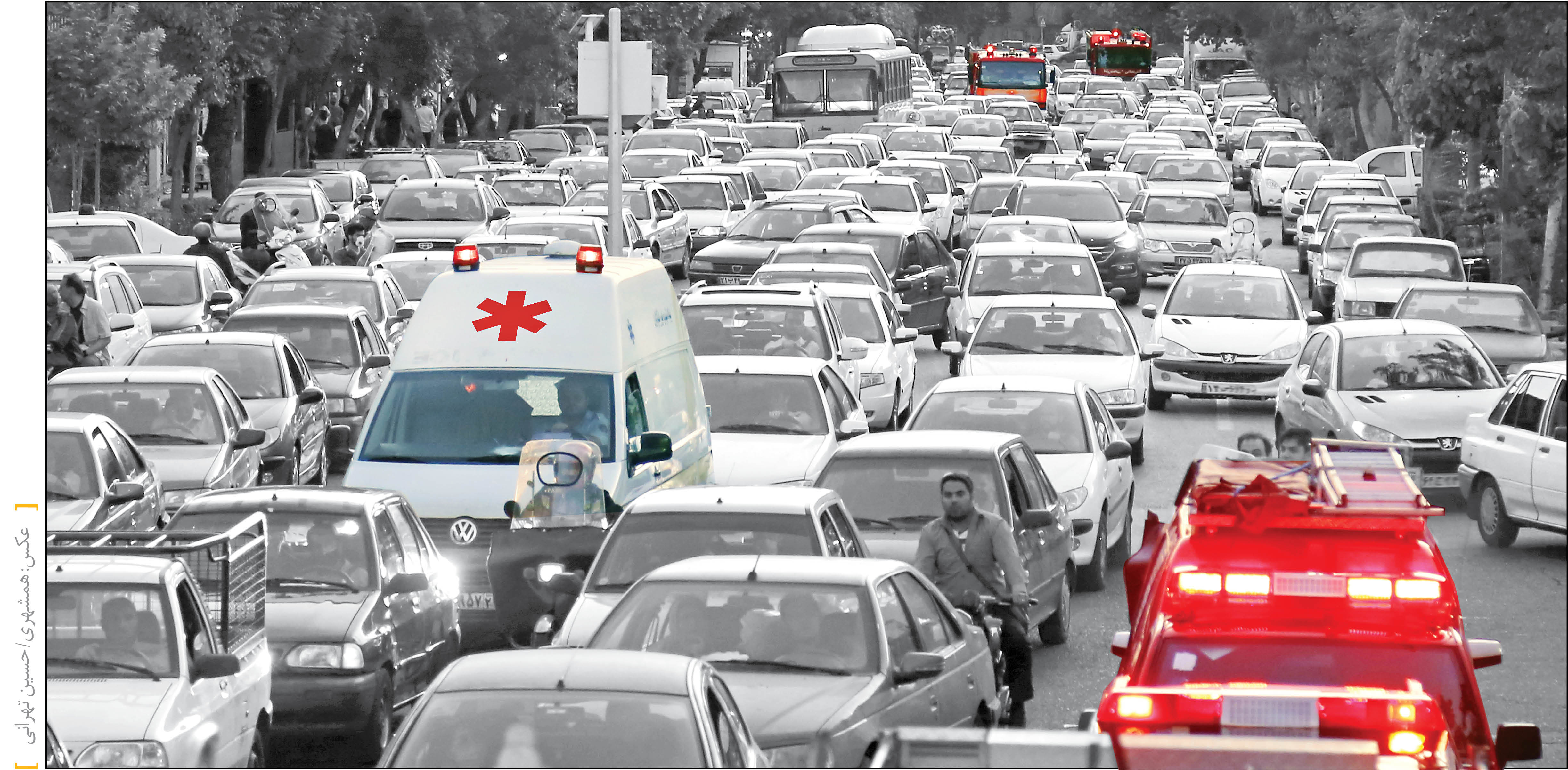 آمبولانس‌ها در وضعیت اورژانس