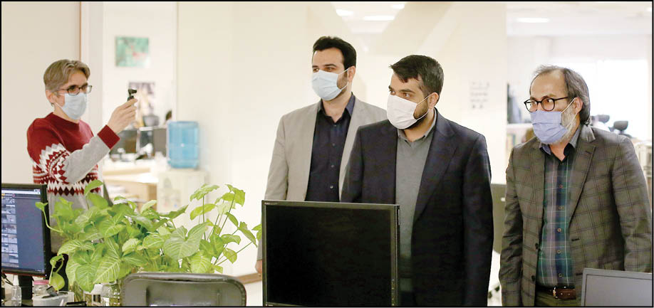 بازدید مدیرعامل سازمان زیباسازی از روزنامه همشهری