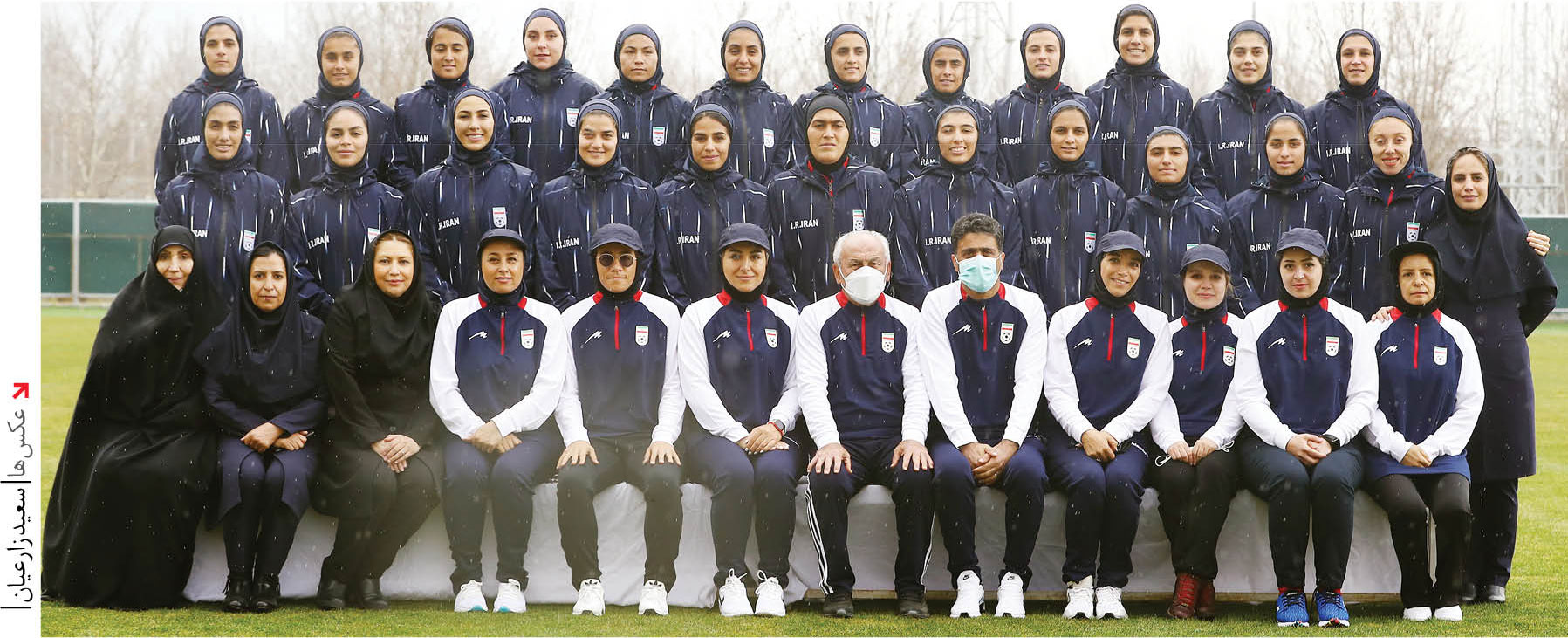 بدرقه دختران تاریخ‌ساز با اشک و امید